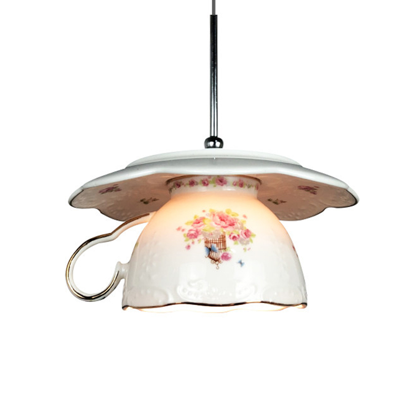 Home Of The Year Bathroom - Luminaire suspendu en forme de tasse