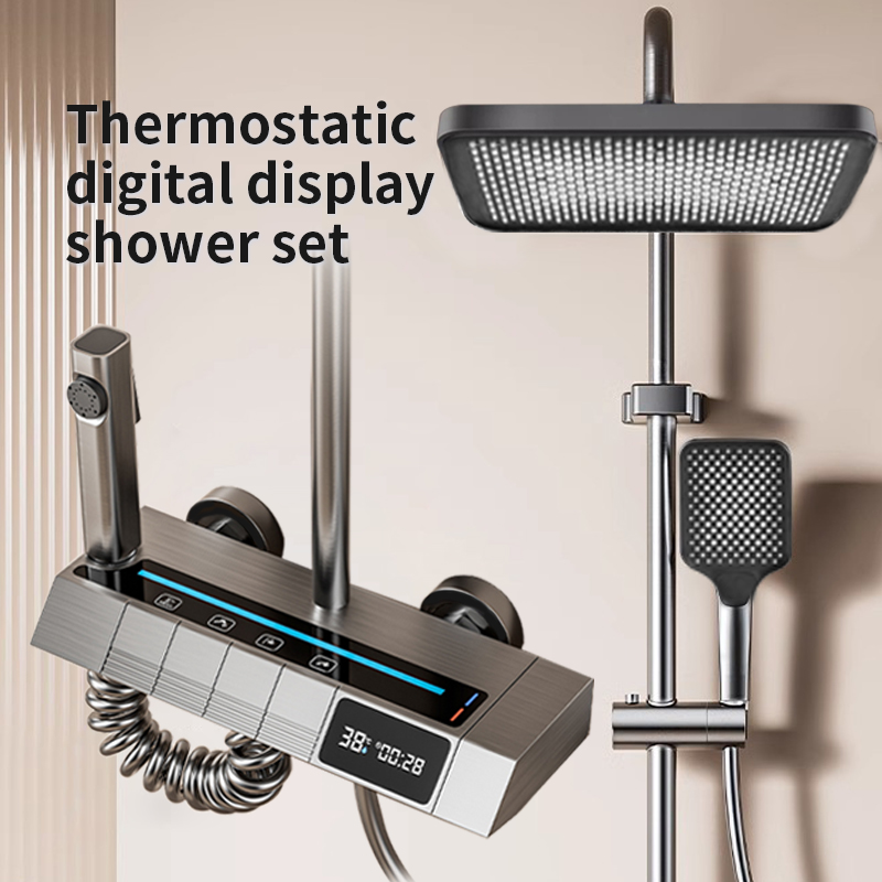 Home In Bathroom - Ensemble de pomme de douche piano