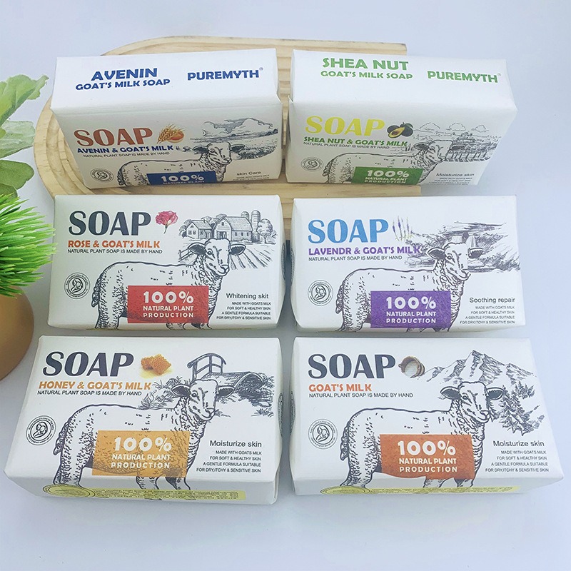 Home One Bathroom - Savon au lait de chèvre naturel