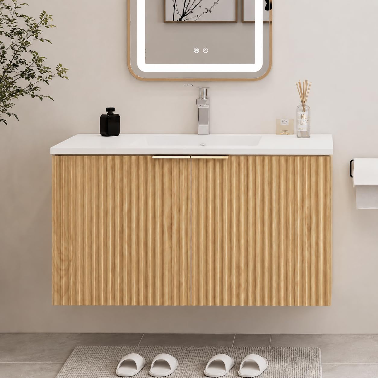 Home In Bathroom - Meuble-lavabo de salle de bain flottant