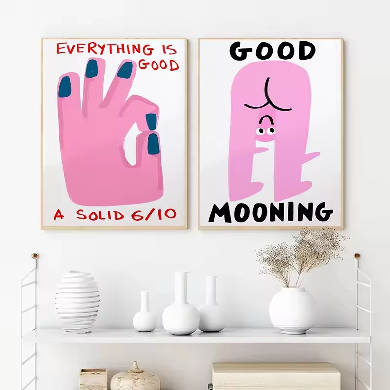 Home One Bathroom - Affiches murales amusantes pour la salle