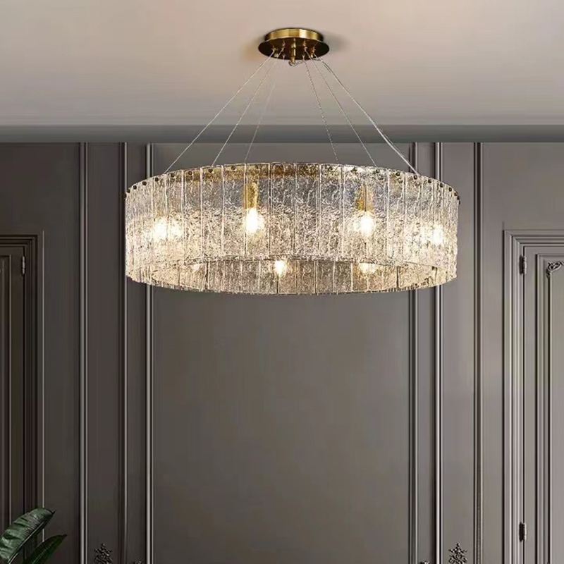 Home Of The Year Bathroom - LED créatif ondulation de l'eau verre