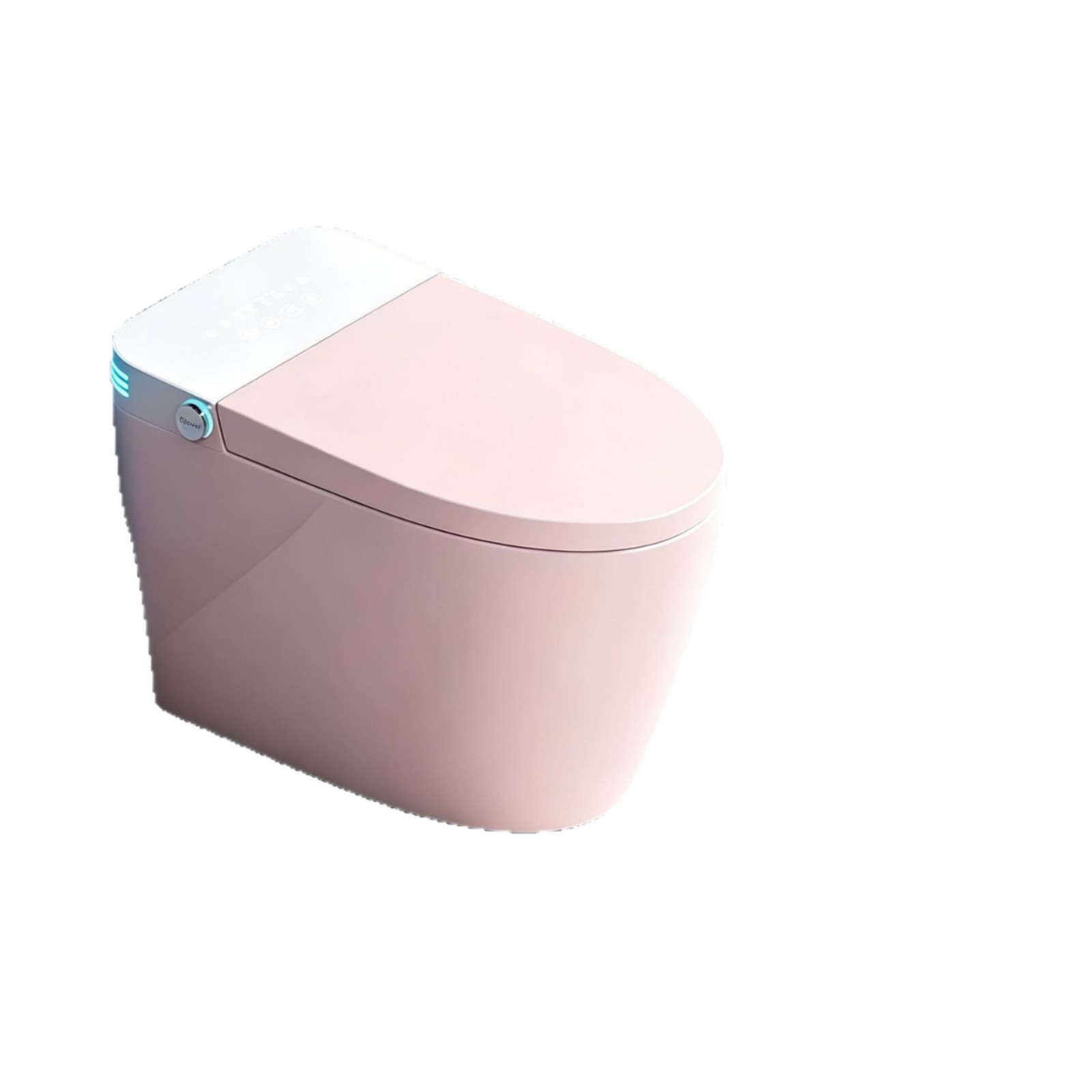 Home In Bathroom - Toilette intelligente, rose, tout-en-un, automatique, sans