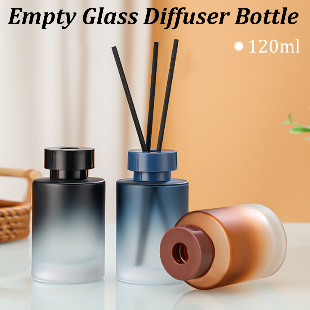 Home One Bathroom - Bouteille diffuseur vide en verre de