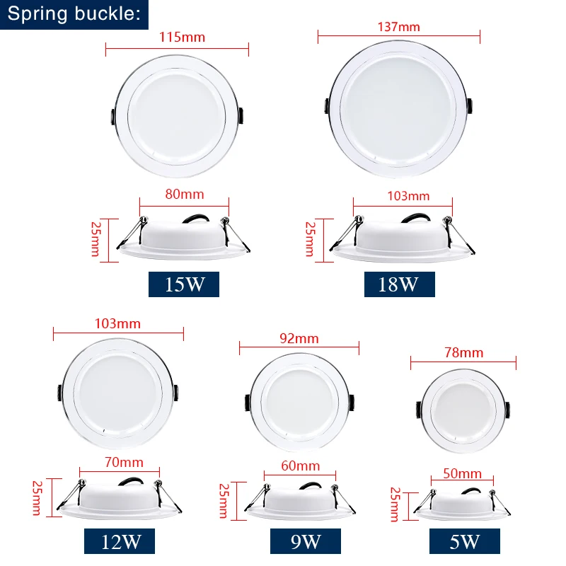 10 pièces/lot Led Downlight AC - Home Of The Year Bathroom avis et prix