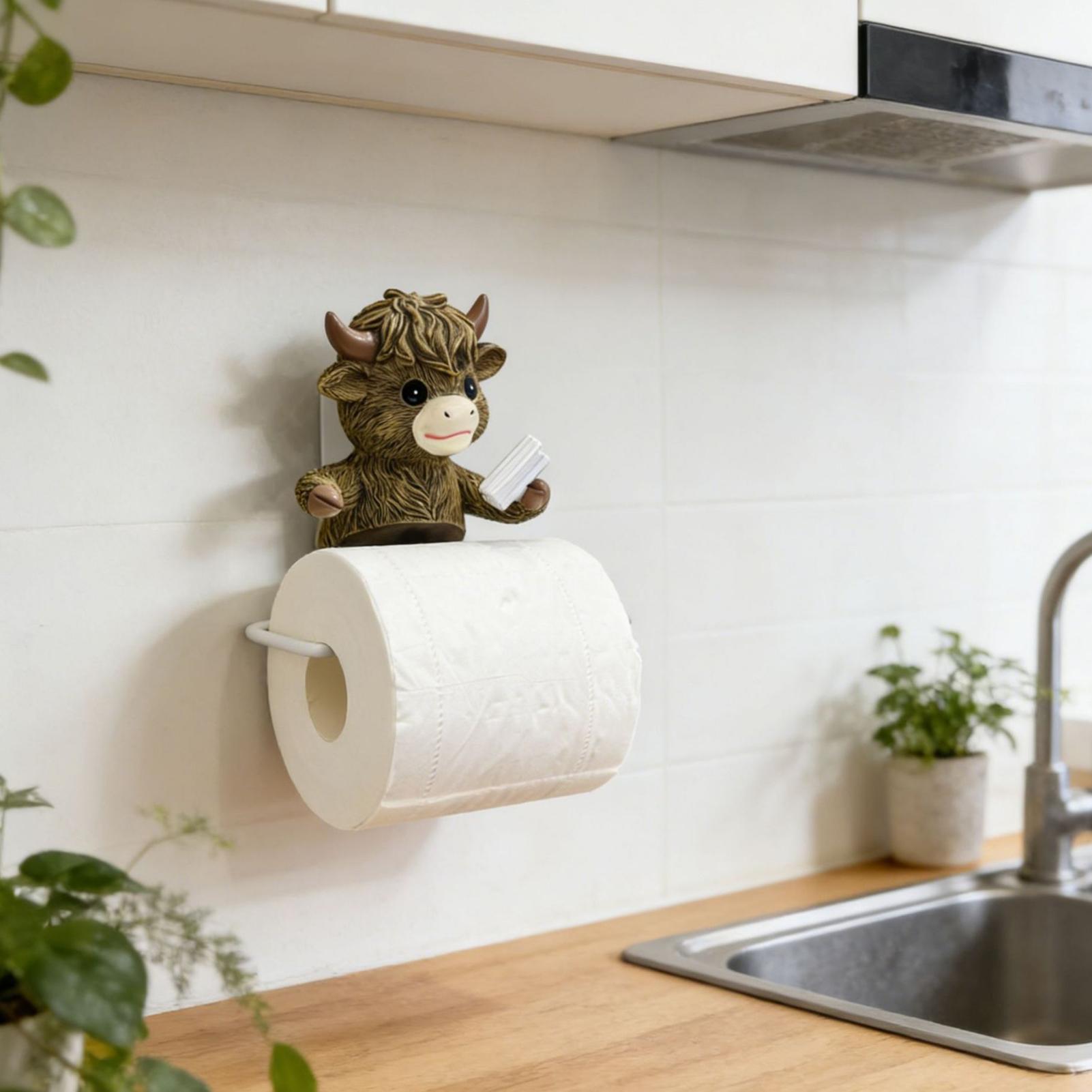 Support mural rustique pour ro - Home Bathroom Paper Towels avis et prix