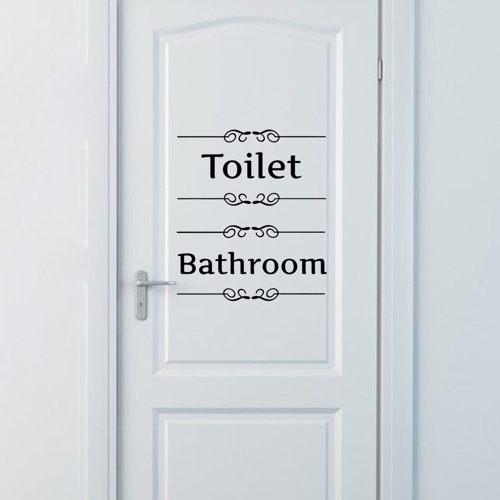 Toilettes salle de bains signe - Home Bathroom Quotes avis et prix
