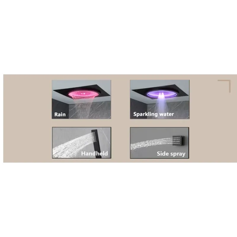 Ensemble de douche LED intelli - Home In Bathroom avis et prix