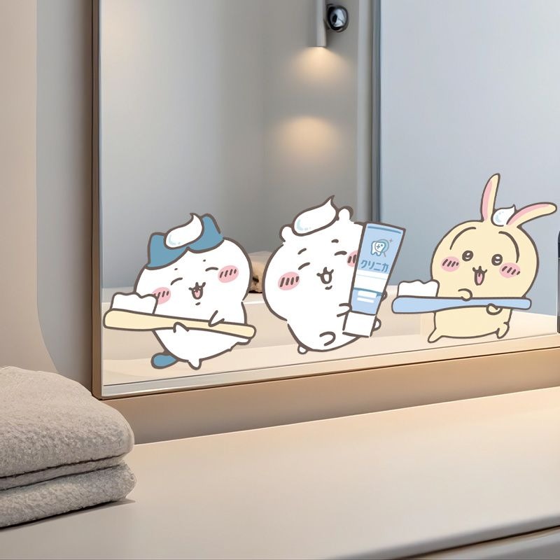 Autocollants miroir Chiikawa t - Home One Bathroom avis et prix
