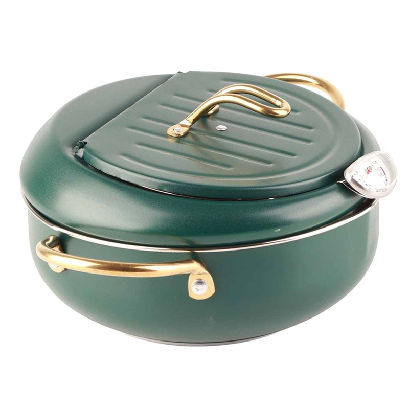 Poêle à frire avec thermomètre - Home Kitchen & Bathroom avis et prix