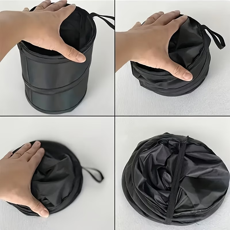 Poubelle pliable portable, éta - Home Bathroom Trash Can avis et prix