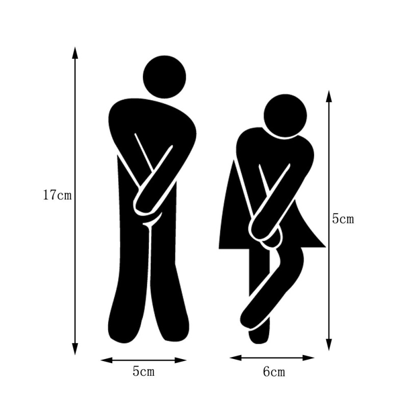 Panneau de porte de toilette e - Home Bathroom Door Signs avis et prix