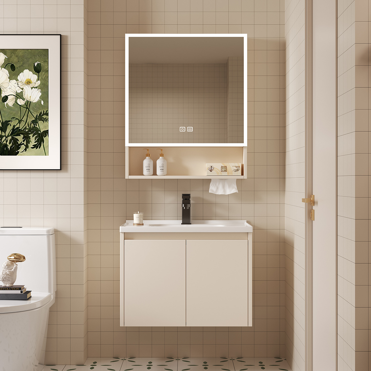 Armoire de rangement intellige - Home Bathroom Paper Towels avis et prix