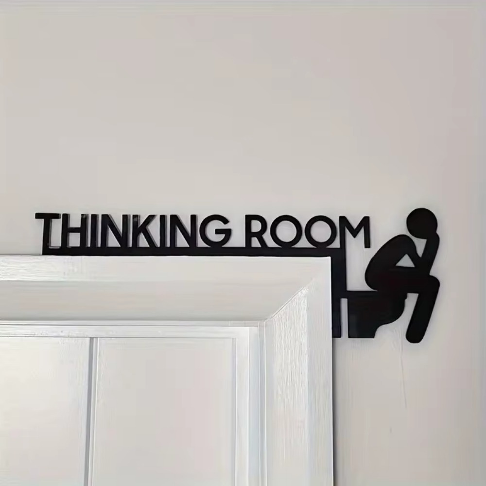 Panneau d'angle de porte de to - Home Bathroom Door Signs avis et prix