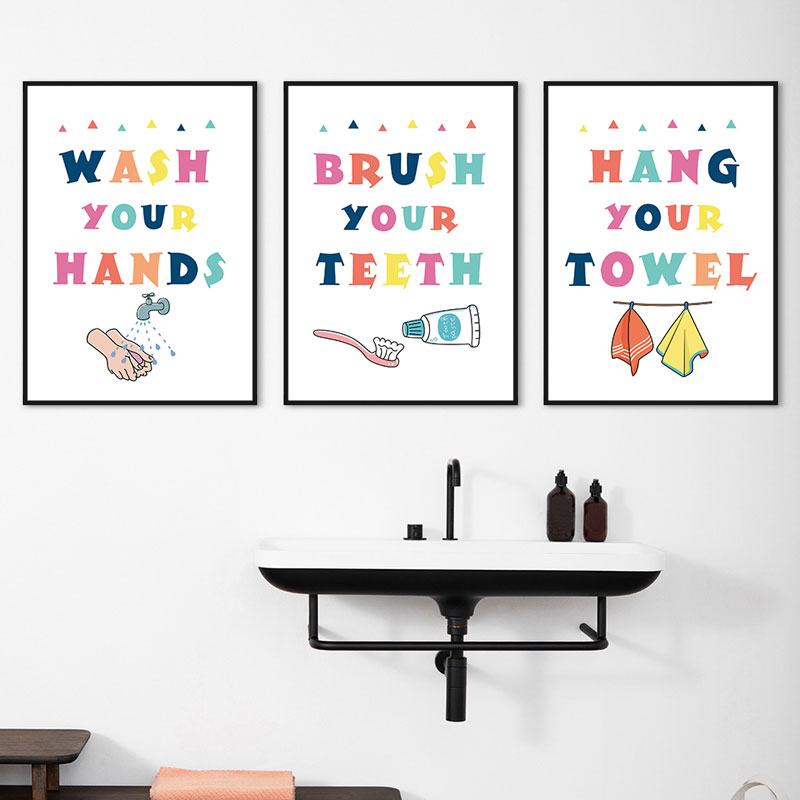 Art mural de salle de bains co - Home Bathroom Quotes avis et prix