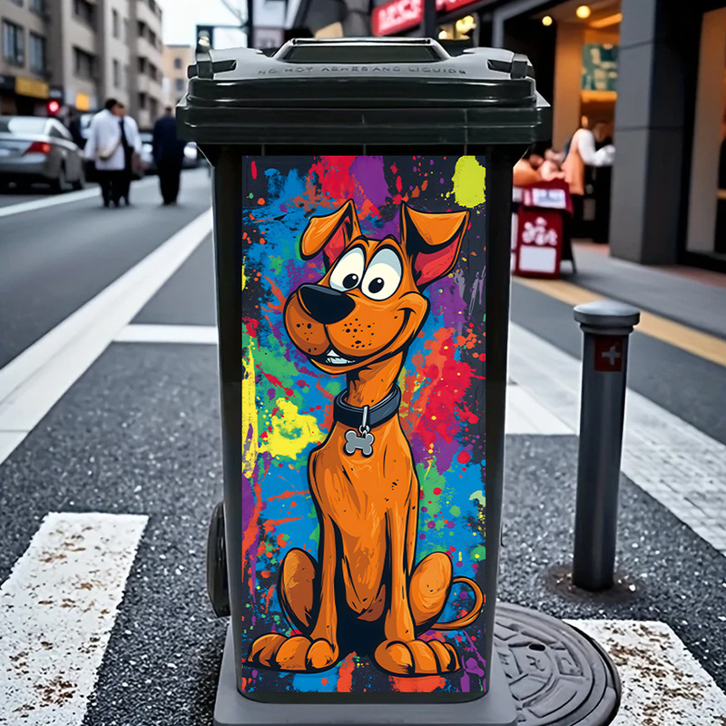 Autocollants de poubelle de ch - Home Bathroom Trash Can avis et prix