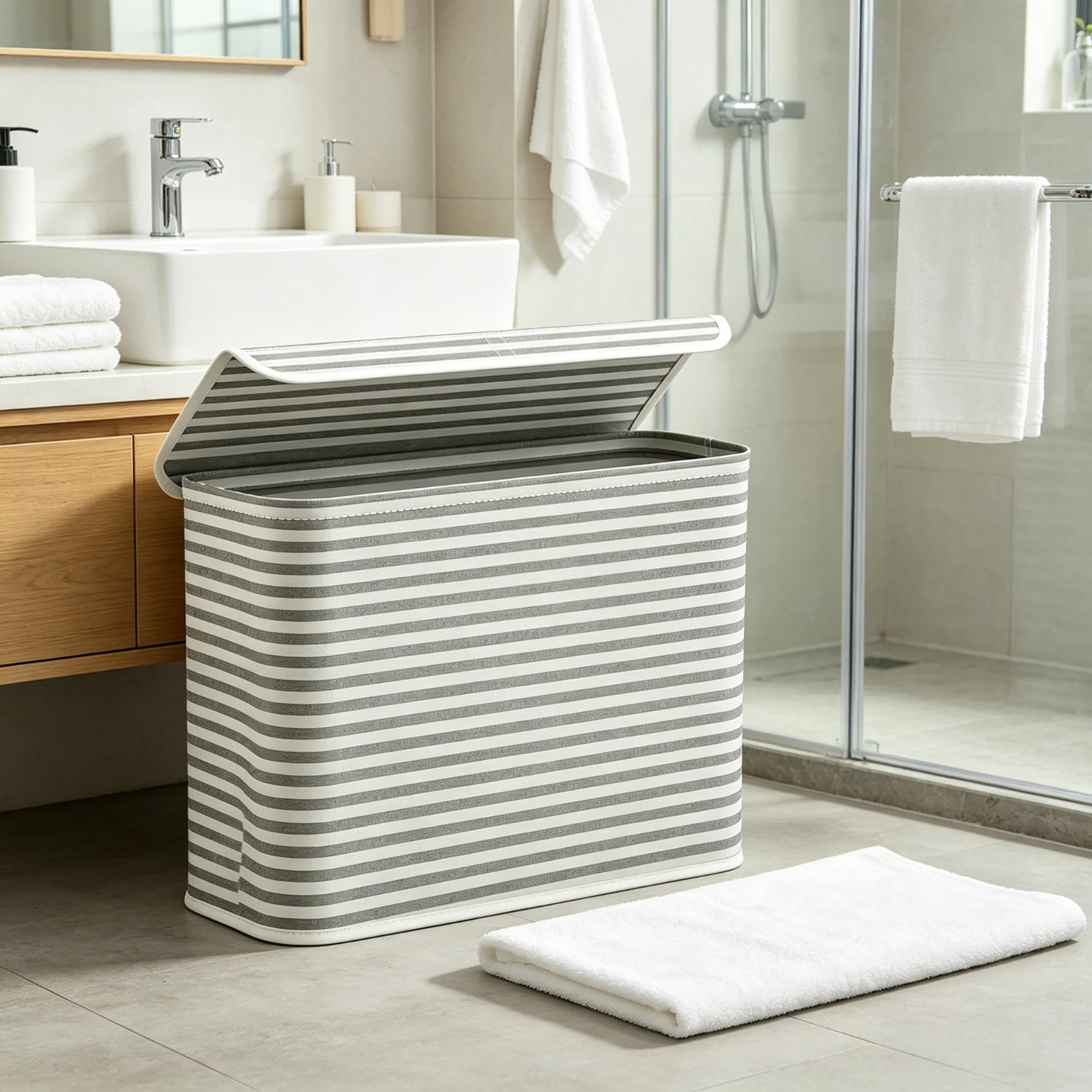 Panier de rangement pliable en - Home Bathroom Paper Towels avis et prix