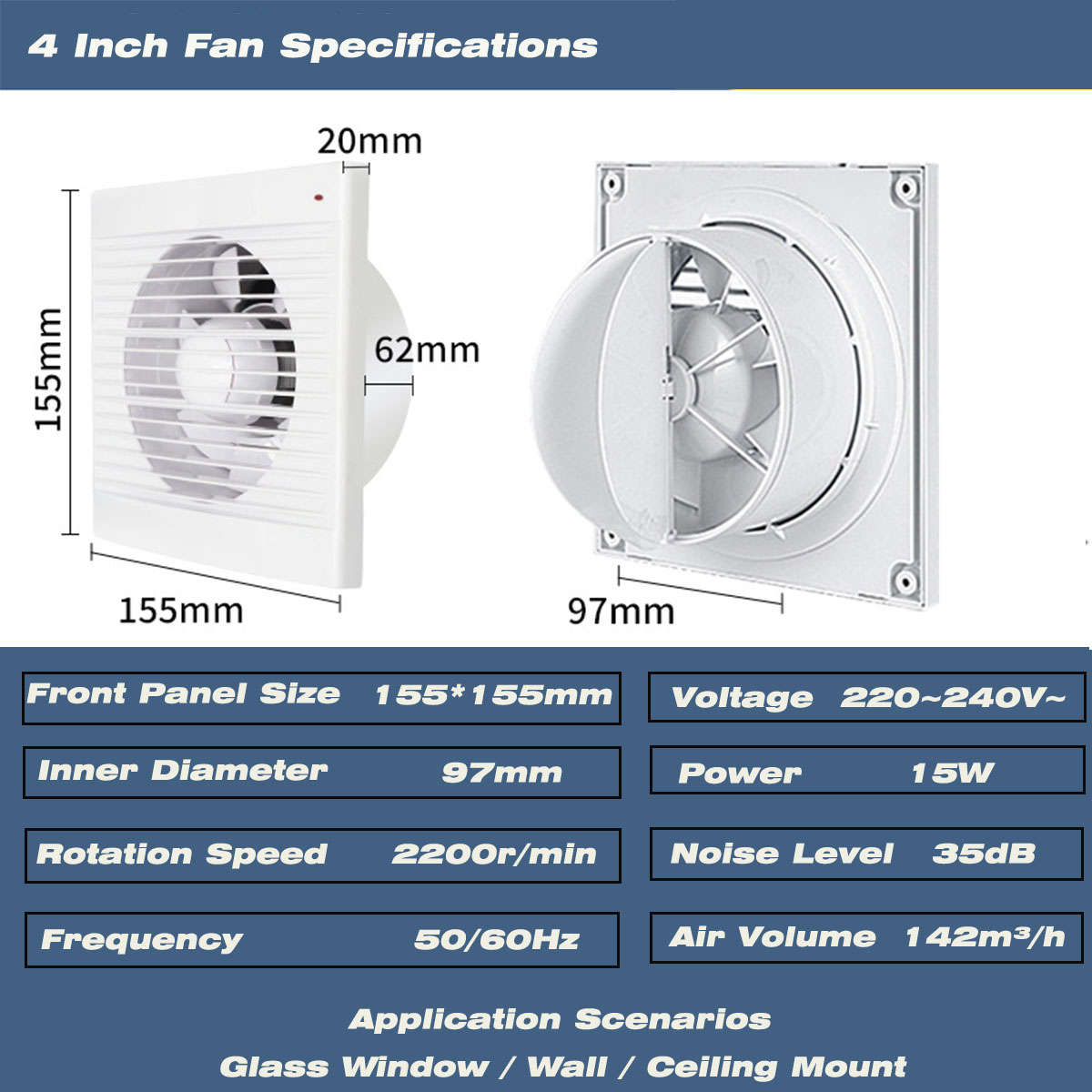 Ventilateur d'extraction silen - Home Bathroom Ventilation avis et prix