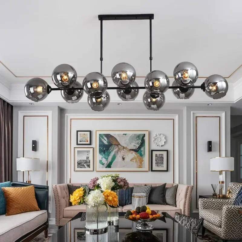 Verre gris pendentif LED lumiè - Home Of The Year Bathroom avis et prix