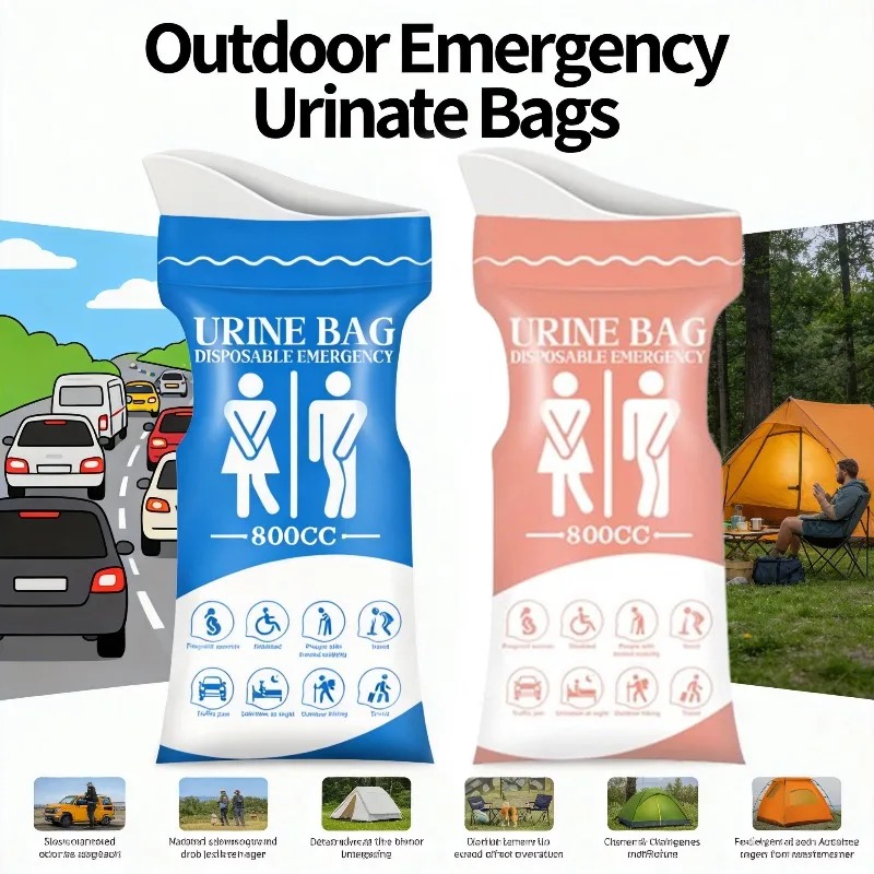 Sacs urinaires d'urgence jetab - Home Bathroom Urinal avis et prix