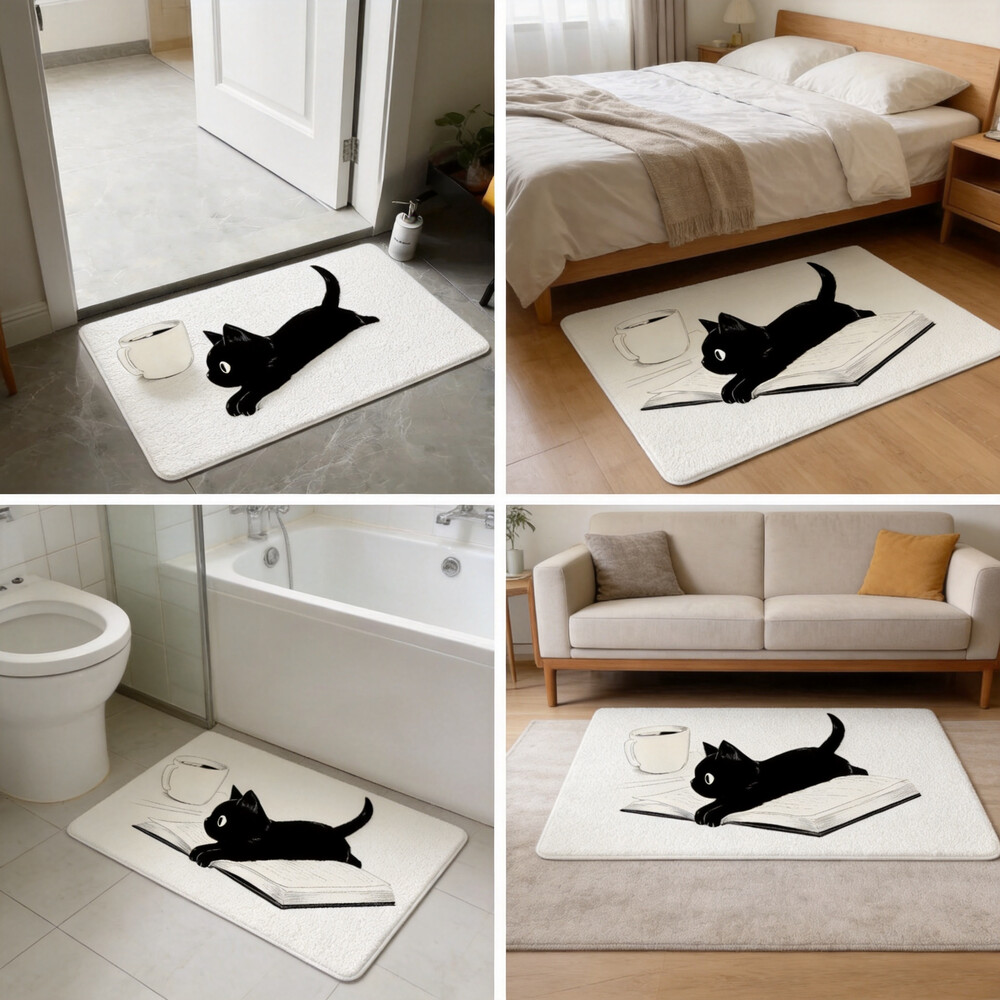 Tapis rustique imprimé oiseaux - Home Bathroom Quotes avis et prix