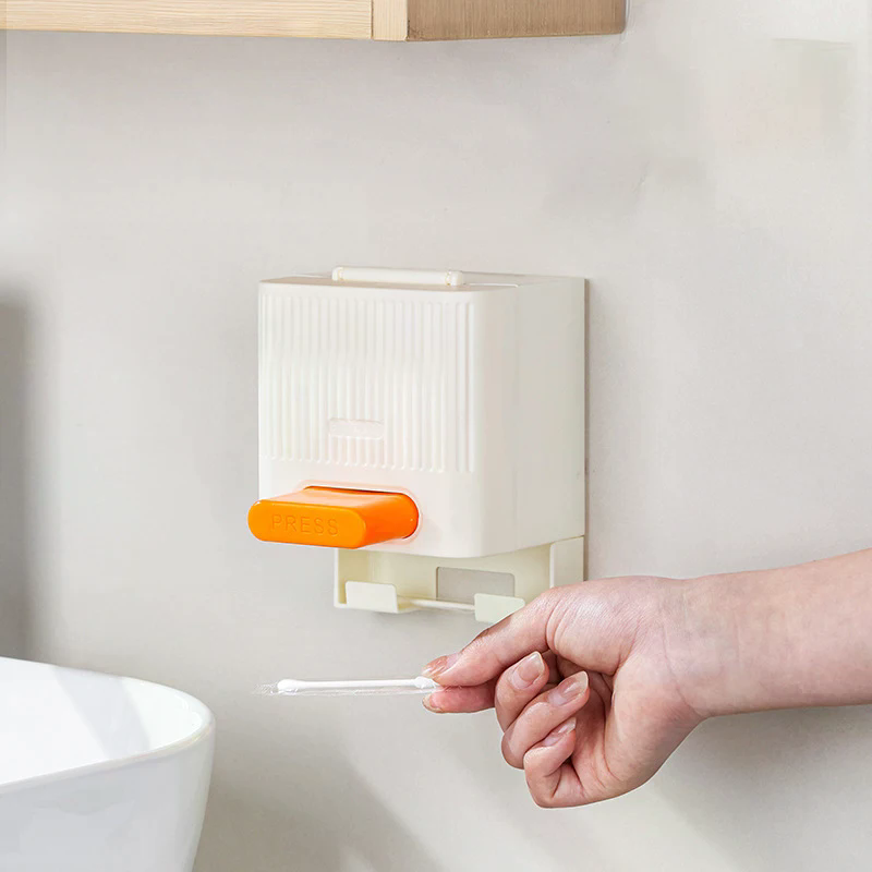 Presse coton-tige boîte distri - Home One Bathroom avis et prix