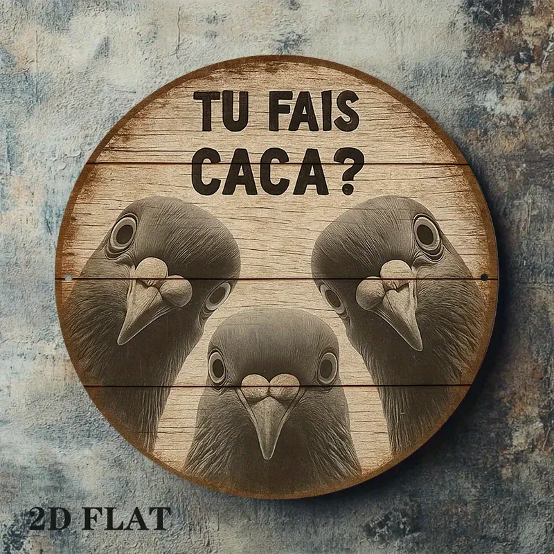 Plaque murale ronde en métal v - Home Bathroom Quotes avis et prix