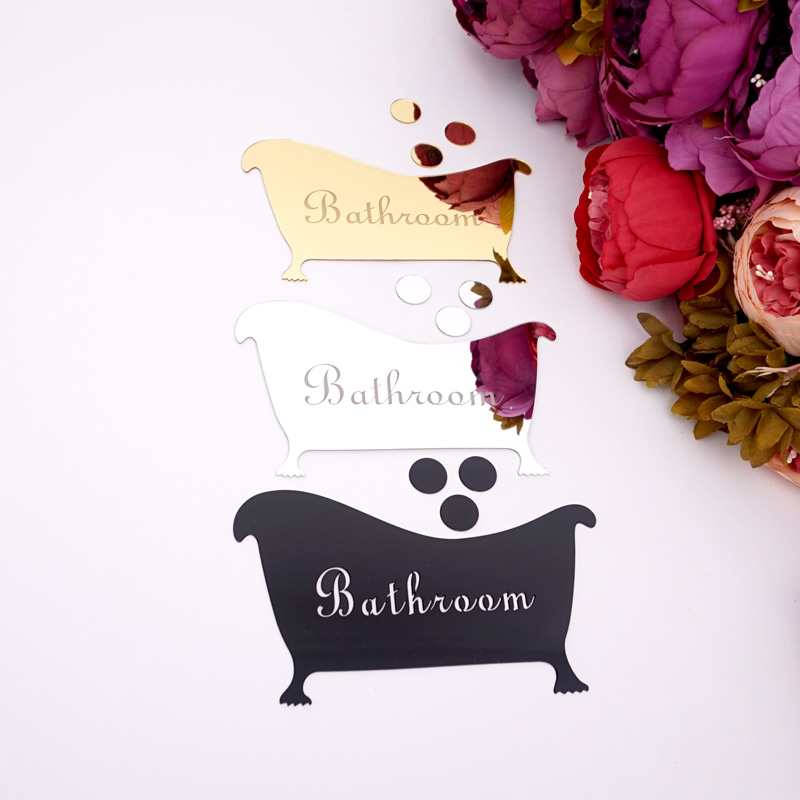 HOEntrance-Autocollant mural d - Home Bathroom Door Signs avis et prix